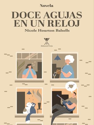 cover image of Doce agujas en un reloj